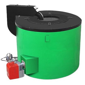 Horno de fundición de crisol de chatarra de aluminio, horno de máquina de fusión de cobre de latón por inducción eléctrica