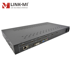 LINK-MI 6 Channels Video Wall Controller 2x3 3x2 2x2 2x1 Support HDMI+DVI+<strong>VGA</strong>+<strong>USB</strong> <strong>Inputs</strong> 1080P Caption Zoom Function - Product Image 4