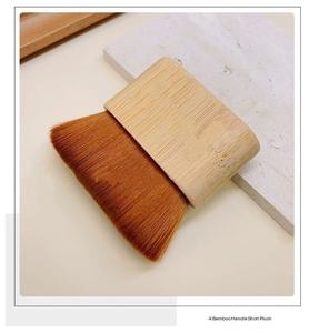 New Phong Cách Sang Trọng Móng Tay Bụi Bàn Chải Mềm Fluffy Angled Ngắn Xử Lý Nail Salon Đặc Biệt Làm Sạch Trang Điểm Bàn Chải Kích Thước Lớn - Product Image 3