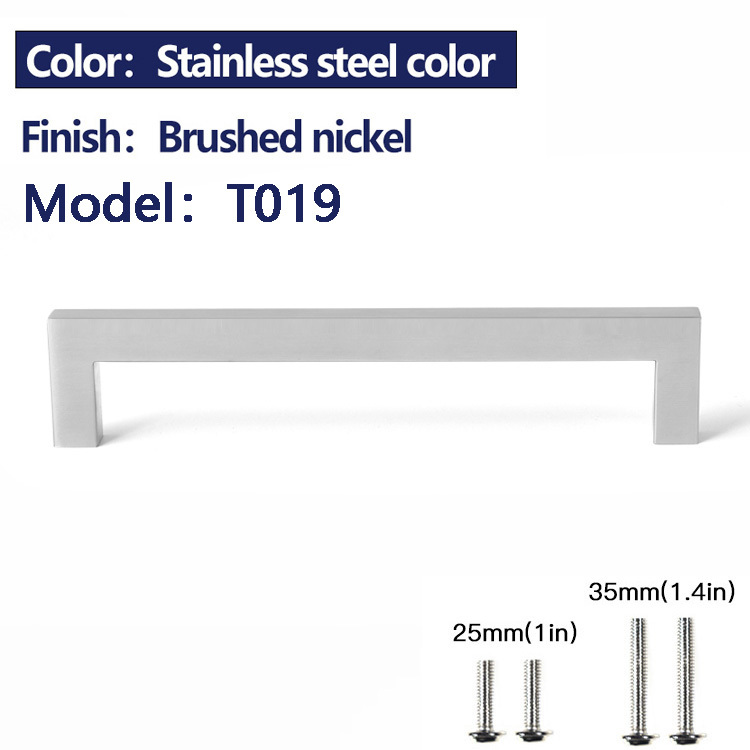 Couleur de l'acier inoxydable T019