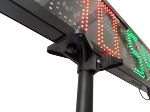 Jhering LED 8นิ้วการนับถอยหลังการแข่งมาราธอนกลางแจ้ง LED จับเวลาการแข่งขันจับเวลาพร้อมขาตั้ง - Product Image 4