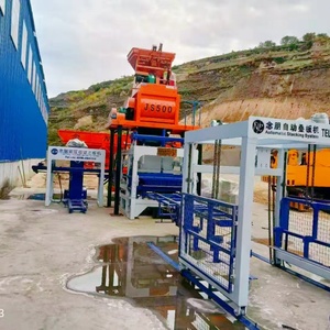 Заводская цена автоматический блок делая машину кирпич машина (QT4-15) - Product Image 5