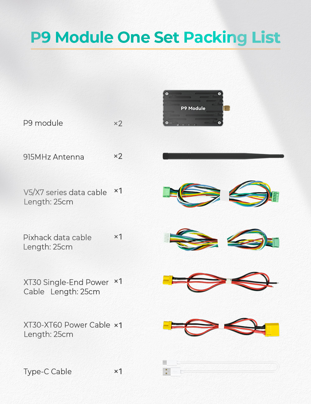 ground+asky unit set package