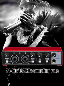 GAX-MD22P <strong>USB</strong> <strong>Audio</strong> <strong>Interface</strong> 2 in 2 Out for Recording Songwriting Streaming and Podcasting High-Fidelity Studio Quality Record - Product Image 6