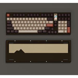Teclado inalámbrico QK100 RGB 100 teclas Pantalla LCD Marco de aluminio CNC Tipo C Carga rápida - Product Image 2