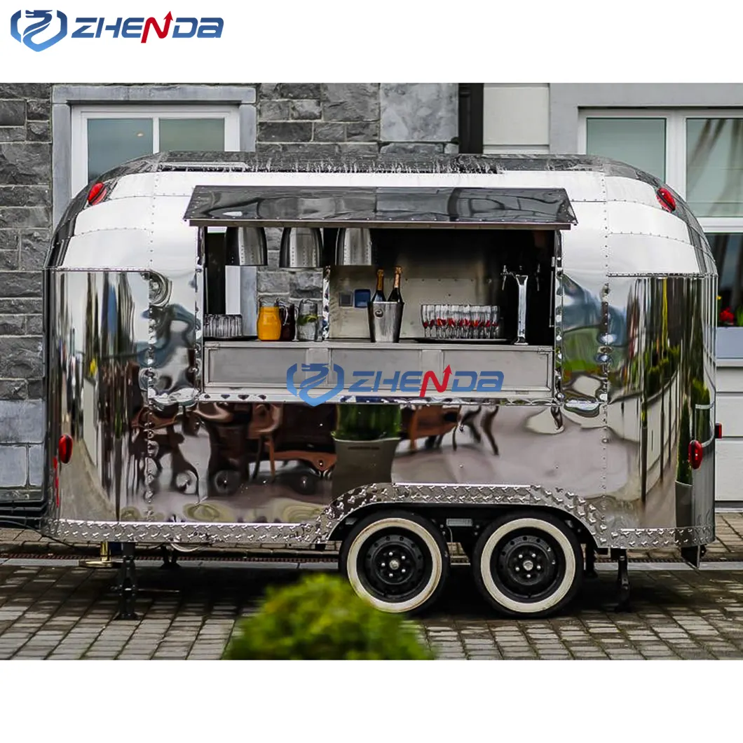 Kunden spezifisches Elektroauto aus Edelstahl/Lebensmittel wagen, die mit mobiler Küchen ausstattung/Lebensmittel-Shuttle bus ausgestattet werden können