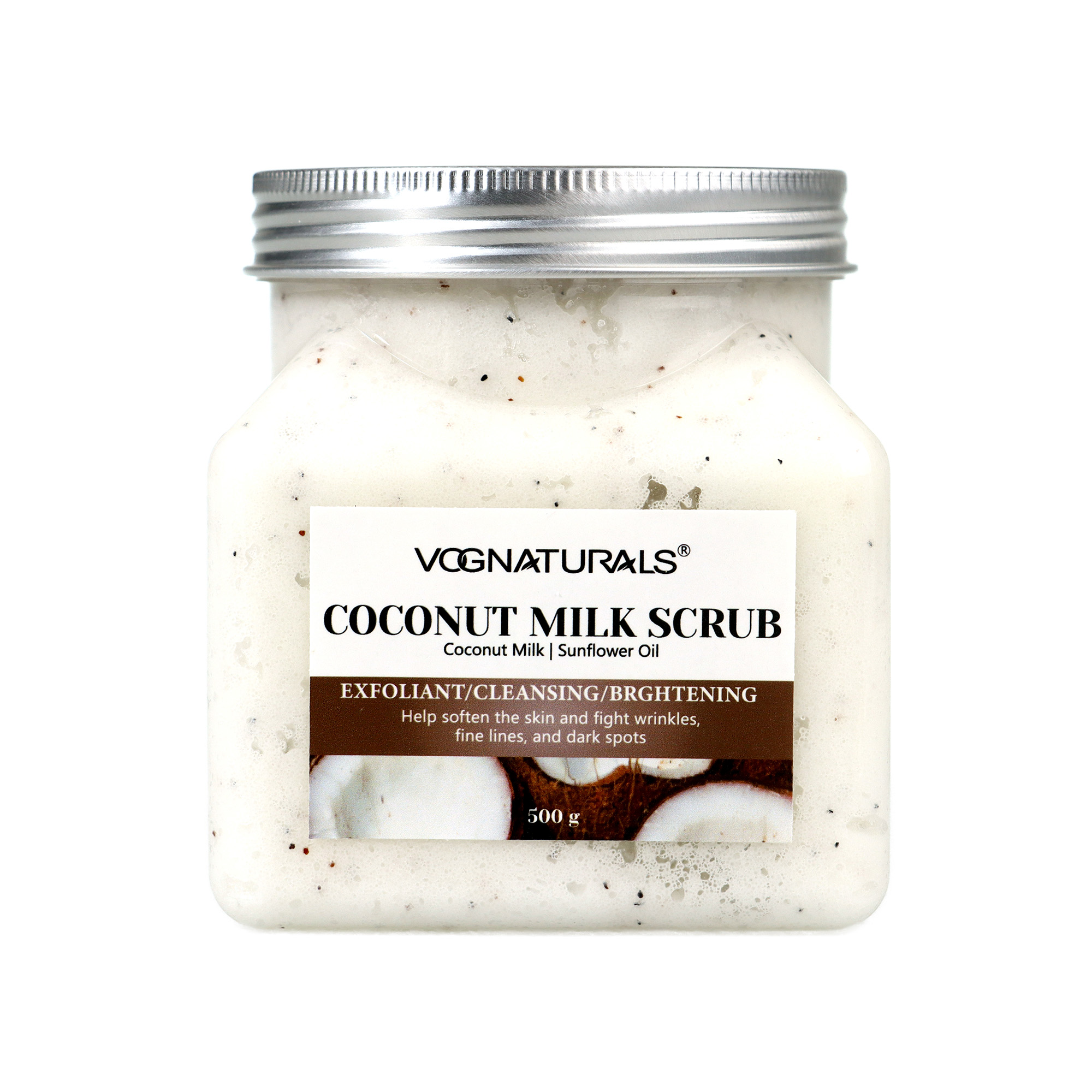 Gommage au lait de coco