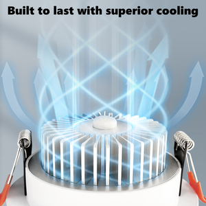 WiFi akıllı LED Downlight karartma yuvarlak gömme Spot ışık 9W RGB tuya ile uyumlu - Product Image 5