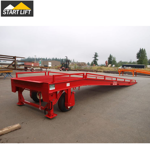 8t 10t 12t Forklift <strong>Unloading</strong> Movable Dock Leveler <strong>Loading</strong> <strong>Container</strong> Ramps Dock Ramp - Product Image 3