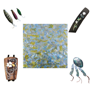 Beautiful Multiple Color Guitar <strong>Inlay</strong> Abalone <strong>Paua</strong> Sea Shells Shell Sheet of Nail Art Stickers for AmazonDB-066 - Product Image 2