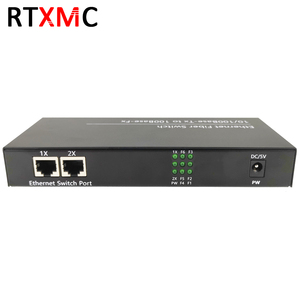 RTXMC Htb-3100ab Media Converter 6f2e 10/100m <strong>Ethernet</strong> Switch 6 Fiber Port 25km 2 Utp Rj45 Fast Erhetnet Fiber Optical Switch - Product Image 3