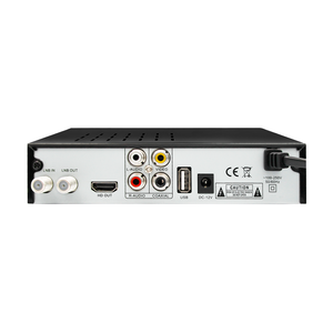 La más nueva señal HD free to air receptor digital decodificador de satélite Actualización de software gratuito canales PVR función Set Top Box