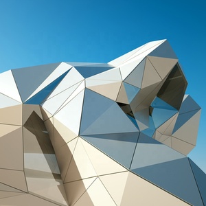 Design moderno ACM/ACP pannello composito di alluminio rivestimento della parete con lo specchio di stampa trattamento superficiale esterno - Product Image 6