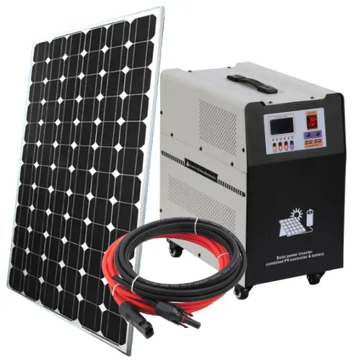500 W All-in-One Solarenergieversorgung 100 W Beladung 5 Stunden Arbeit Solarstromgenerator 1 kW 2 kW 3 kW Lithiumbatterie