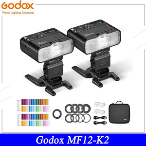 GODOX MF12-K2 TTL Macro Speedlite Flash 2.4 GHz การควบคุมแสงการถ่ายภาพแบบไร้สายสำหรับ Sony สำหรับ Canon สำหรับ Nikon Fuji Olympus - Product Image 6