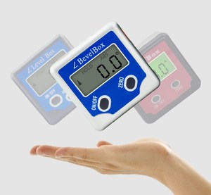 Mini Inclinómetro de medidor de nivel de luz trasera LCD digital - Product Image 1