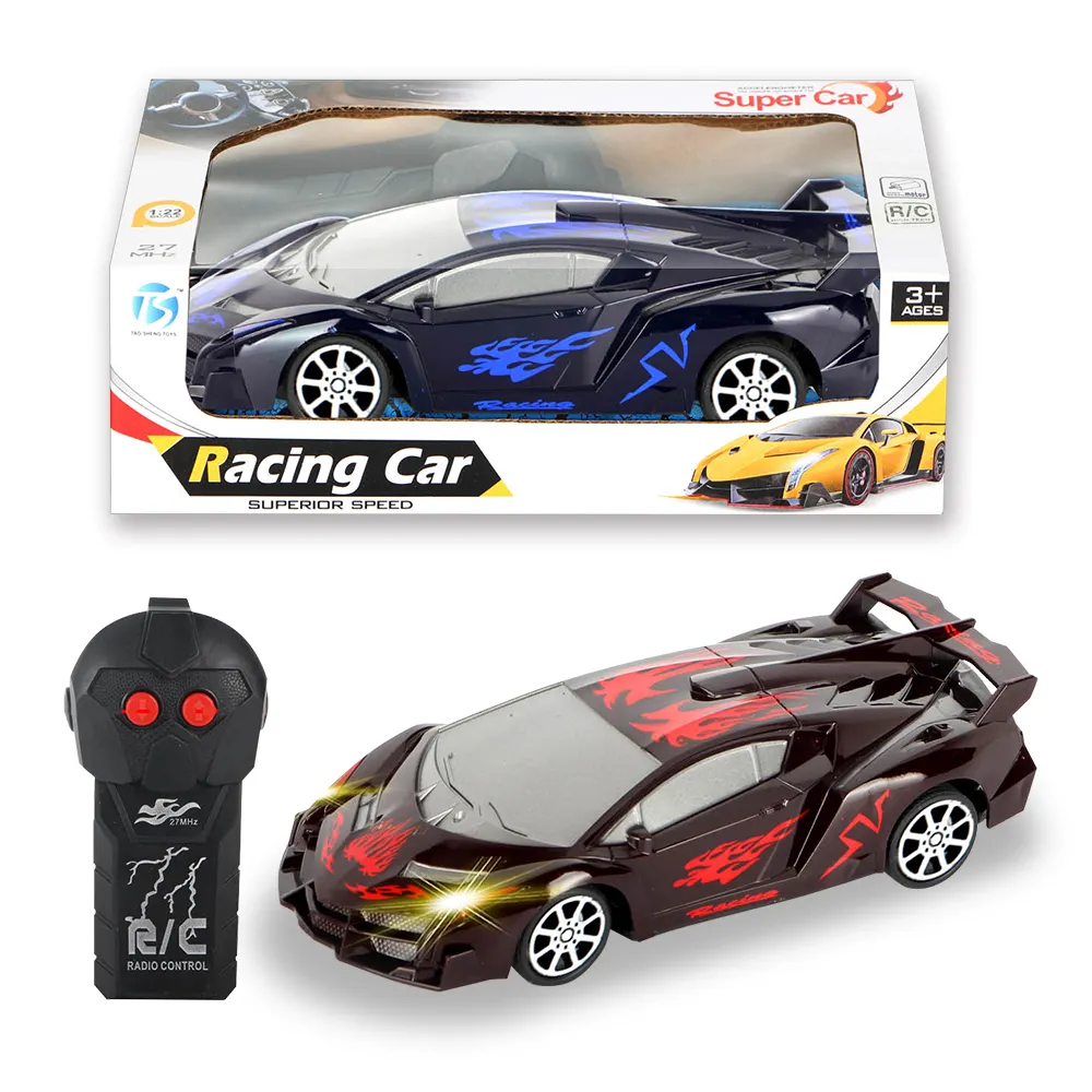 Wired Rc Mainan Araba Mini Mainan 1:18 Model Uzaktan Kumandali Mobil Remote Control Kecil untuk Anak Laki-laki