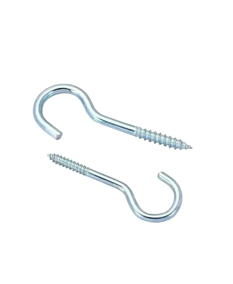 High Quality Self-tapping Stainless Steel Open Eye Screw Hook with different sizes