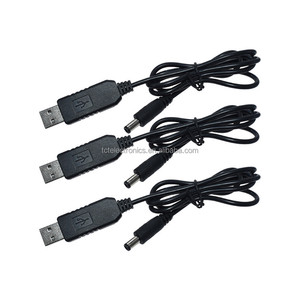 สาย USB เพิ่มพลัง DC เป็น DC 5V/9V/12V โมดูลเพิ่มพลังงานธนาคารโมดูล DC อินเตอร์เฟซ5. 5*2.1มม - Product Image 2