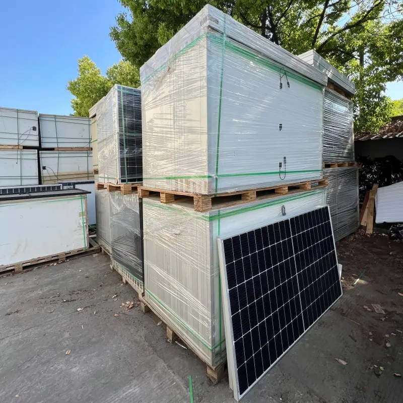Painéis solares usados 250w 275w 300w 310w 400w, sistemas de energia de segunda mão, células solares recondicionadas na china