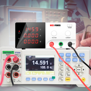 NICE-POWER-Fuente de alimentación de CC con interruptor de 1200W de alta potencia para laboratorio, 60V, 20A, entrada ajustable, salida única de 220V con perilla codificadora
