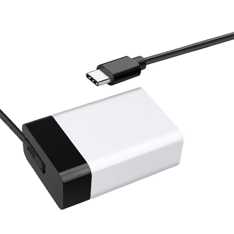 الجملة 45W العالمي Usb C Pd سطح المكتب شاحن للكمبيوتر المحمول 5-20V Usb-C Kc 60W Qc 65W محول