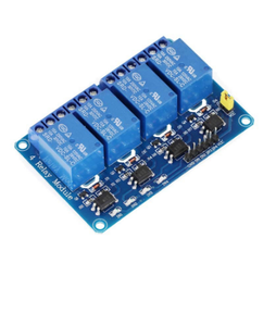 4-Kanal-isolierter 5-V-10-A-Relaismodul-Optokoppler für Arduino PIC AVR DSP ARM