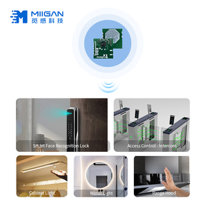 Kleinste Größe 10mm Smart Radar Sensor Menschlicher Detektor Optionaler Strom 51uA 26mA 10G Radar modul 10GHz Bewegungs sensor modul - Product Image 6