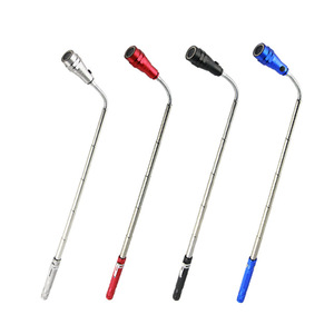 Flexible 3 LED-Taschenlampe Magnetisches Teleskop-Aufnahme werkzeug Licht Multifunktions-Taschenlampe Taschenlampe Stift lampe Fahrt auf Auto-Not brenner - Product Image 4