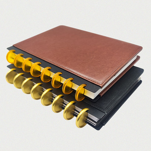 <strong>2025</strong> 2026 <strong>Custom</strong> <strong>Printed</strong> PU Leather Disc Bound Journal <strong>Notebook</strong> - Product Image 1