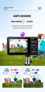 BENJIE A2 64MP öğrenci dijital kamera 16X Zoom ve çocuklar için 2.7K Video kamera ile - Product Image 3