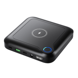 30000mah Waterproof Usb c Pd60w Solar Power Bank with 10W Wireless Fast Charging for Laptop UAV Interphone <strong>Computer</strong> Notebook - Product Image 1