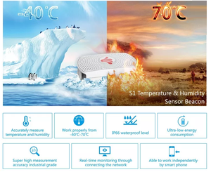 Iot-sensor de temperatura y humedad, controlador de etiqueta, bluetooth - Product Image 5