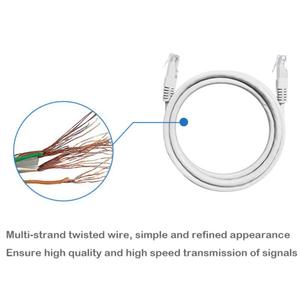 Cavo Lan di rete Cat5e professionale UTP rj45 24AWG cavo Ethernet con nucleo in filo di rame per Internet del Computer - Product Image 4