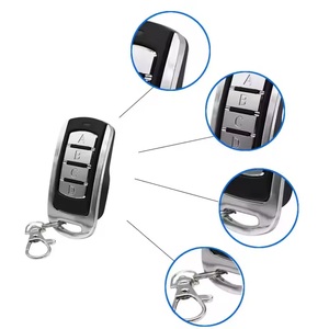 Telecomando universale 4 pulsanti in metallo per copia clonazione duplicatore fotocopiatrice Master telecomando 433 MHz cancello Garage telecomando - Product Image 4
