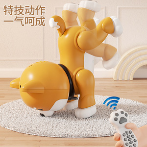 AI-Powered Smart Remote Programmable Robot Early Education &amp; Touch-Sensing Dog Training Cartoon Style Toy Made of Plastic - Product Image 4
