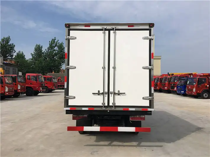 Nuova versione cina 4x2 refrigerazione camion 11 - 20t refrigerato cella frigorifera furgone camion frigorifero