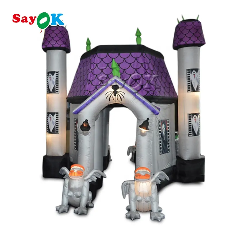 Giant Halloween Decoration Inflatables For Outdoor Halloween Inflatable Haunted House