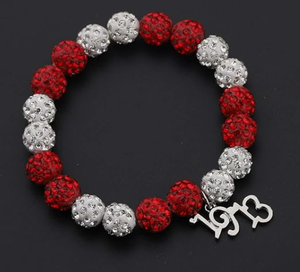DST Series 1913 Sorority Jewelry Gift Greek Shambhala Is Full of Diamonds Stretch <strong>String</strong> Bracelet Gift