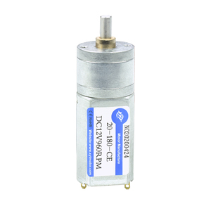 超静音DC JGA20 180玩具机器人仪表智能门锁安全监控精密齿轮减速器电机 - Product Image 2