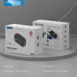 KONFULON 2024 New 100W High <strong>Power</strong> Charger with 20*<strong>USB</strong> <strong>Outputs</strong> for <strong>Multiple</strong> Devices Charging - Product Image 6