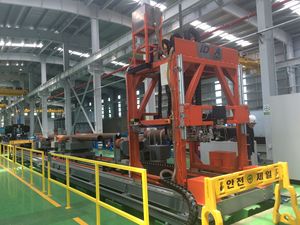 Máquina de prueba ultrasónica para botellas y cilindros de Gas, 8-16 canales, automatizada
