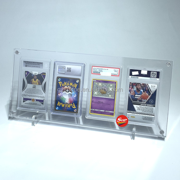 4 classé carte avec stand