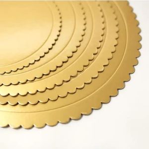 批发蛋糕底座金银蛋糕板圆形方形食品纸板 - Product Image 2