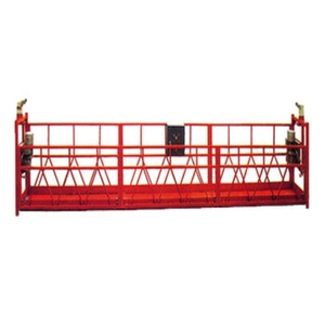 פעולה גובה גבוהה zlp630 800 1000 מושעה פלטפורמה נדנדה שלב תלוי פיגומים לבנייה