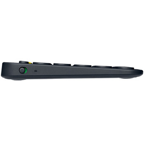 黑色修长圆形键帽Logitech K380无线电脑键盘多设备方便便携式办公键盘 - Product Image 4