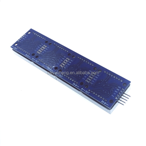 Caiy usheng MAX7219 Punkt matrix modul rote LED 4 in1 8x8 Steuer modul 4 in 1 Digital anzeige LED-Modul für Arduino