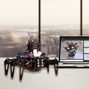WiFi-Kamera AI Spider Hexapod Robot Pädagogischer DAMPF für Raspberry Pi 4Gen 4B/3B Smart Robot mit WiFi-Kamera und AI-Funktionen - Product Image 3