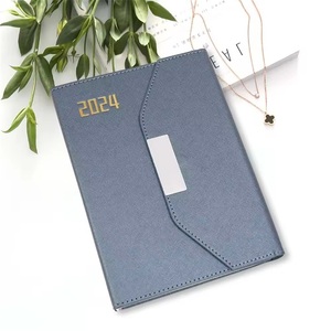 Personalizzabile A5Journal diario taccuino stampato Logo del marchio diario Note Book in pelle sintetica con cinturino elastico - Product Image 4