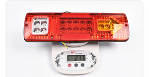 Superbleds fabrika doğrudan tedarik 12V 24V kamyon arka lambası Turning dönüm LED arka kuyruk lambası için tekne römorku yaprak makası Pickup RV Camper - Product Image 2